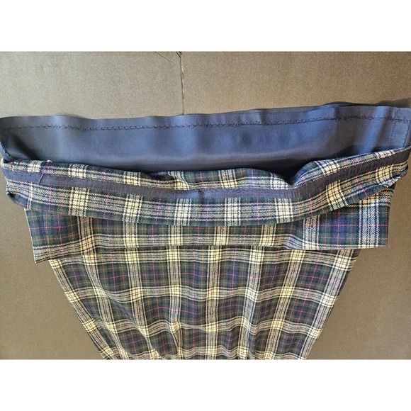 Pendleton Signature Size 12 Murray TARTAN Dress PLAID Virgin Wool Skirt USA - Picture 6 of 14